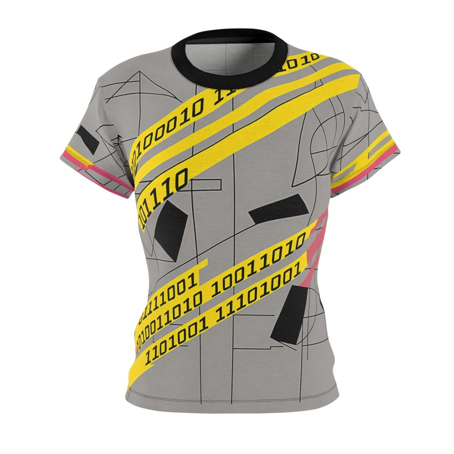 Binary Strips Artistic Women’s Tee