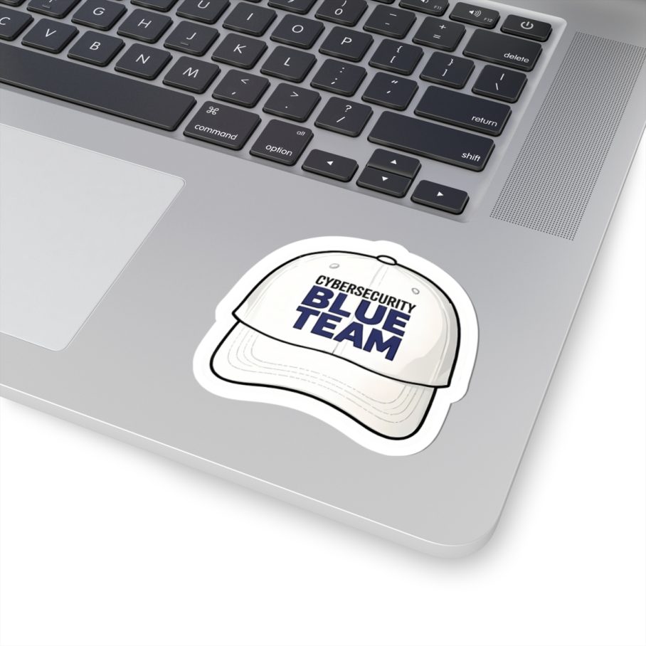 Cybersecurity Blue Team Cap Sticker