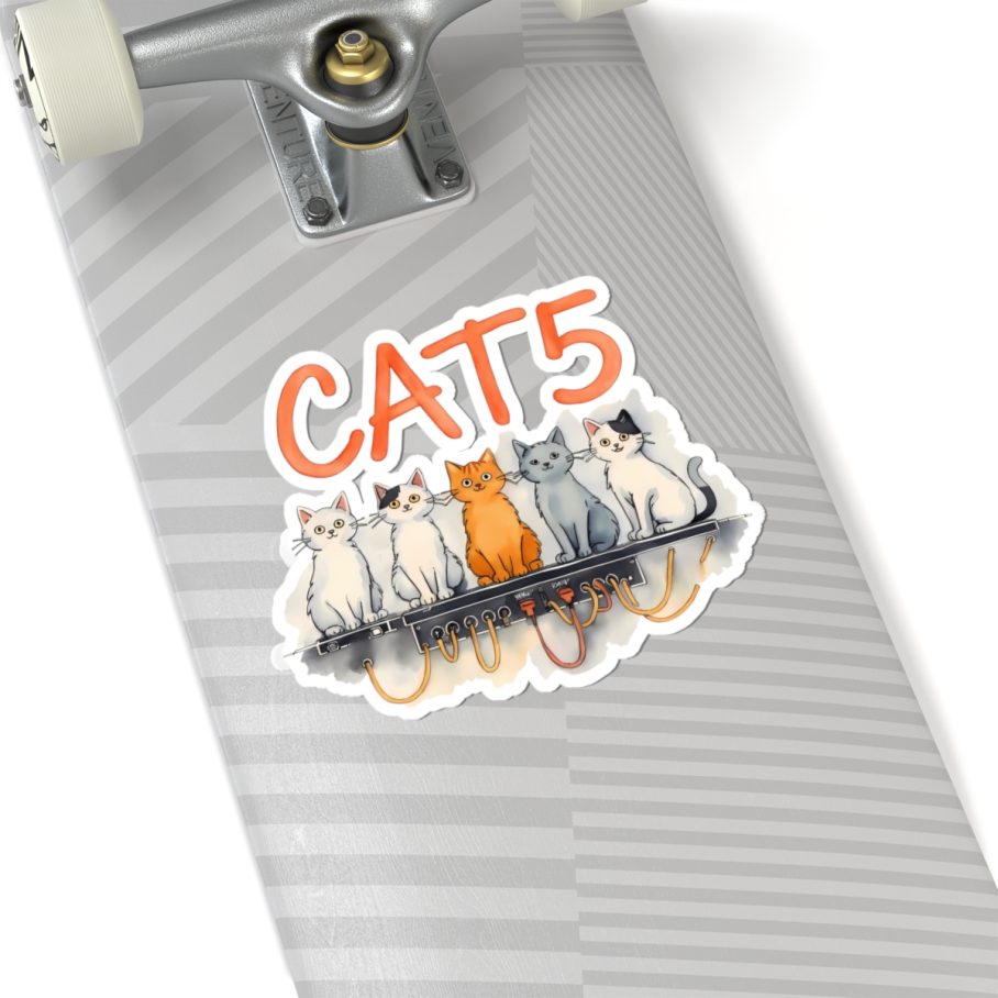 CAT5 Sticker
