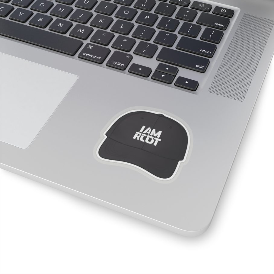 I Am Root Cap Sticker
