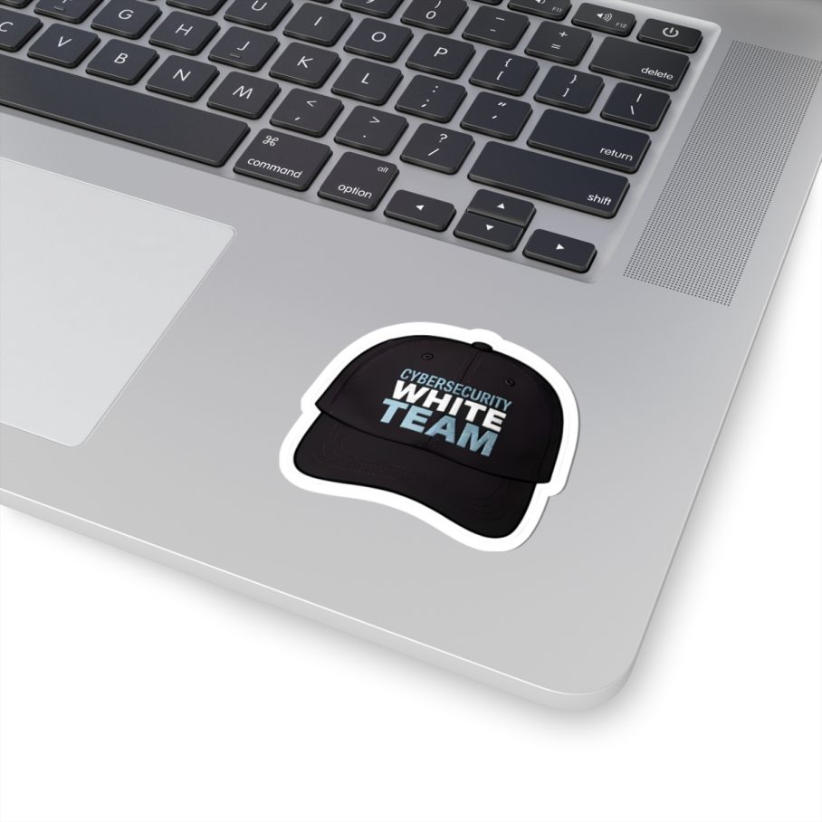 Cybersecurity White Team Cap Sticker