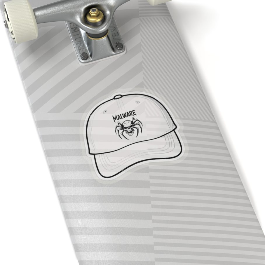 Malware Cap Sticker