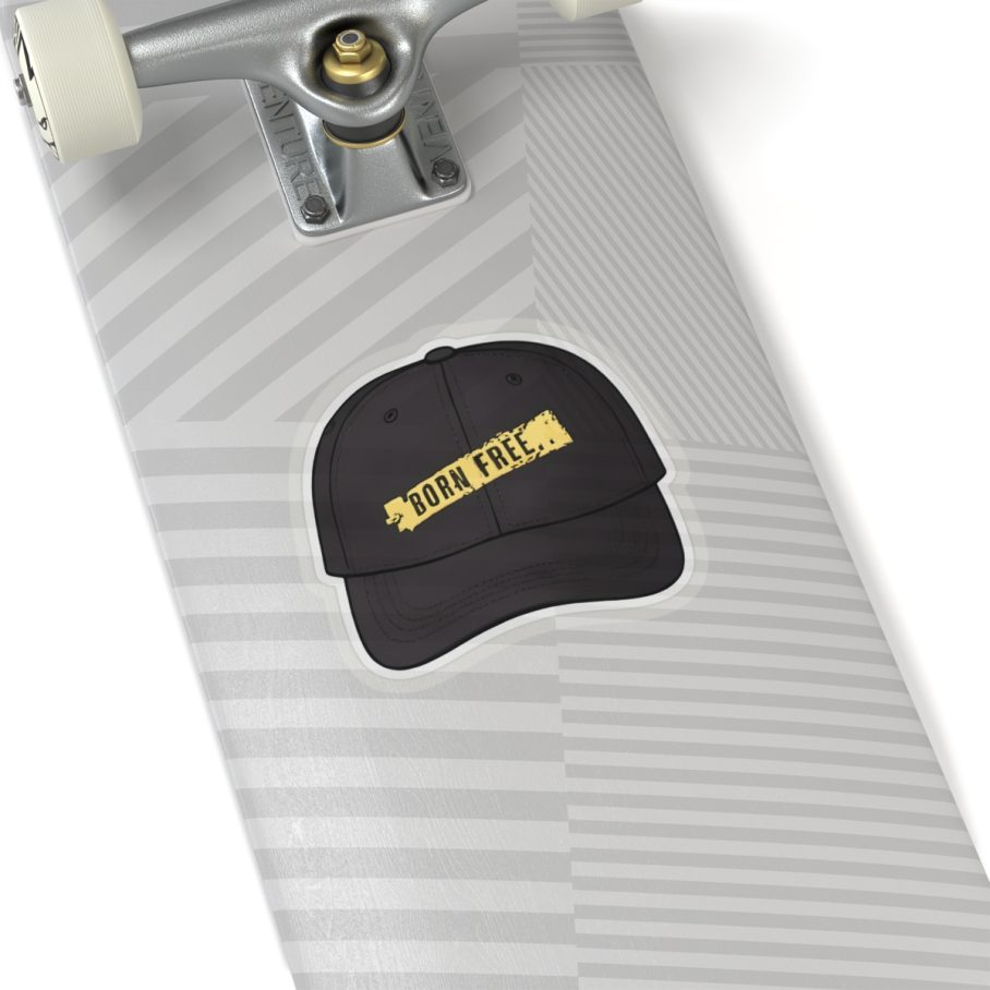 Bron Free.. Cap Sticker