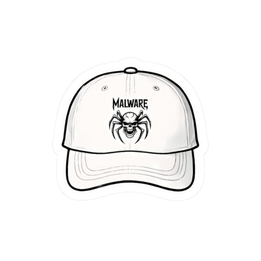 Malware Cap Sticker