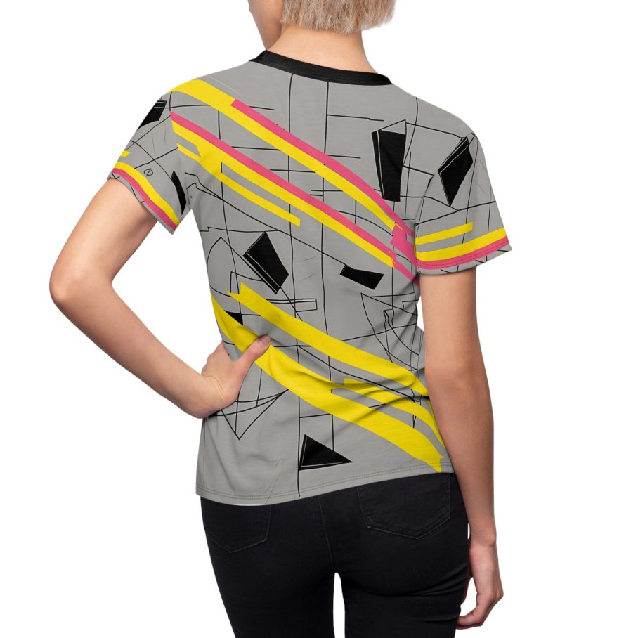 Binary Strips Artistic Women’s Tee