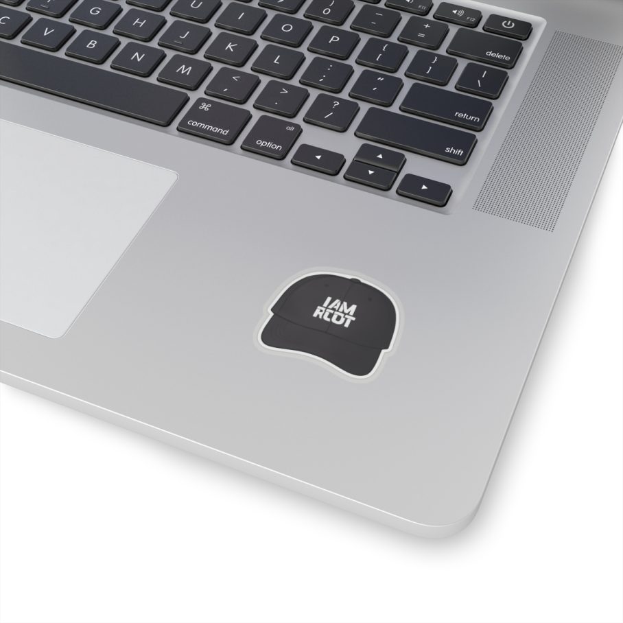 I Am Root Cap Sticker