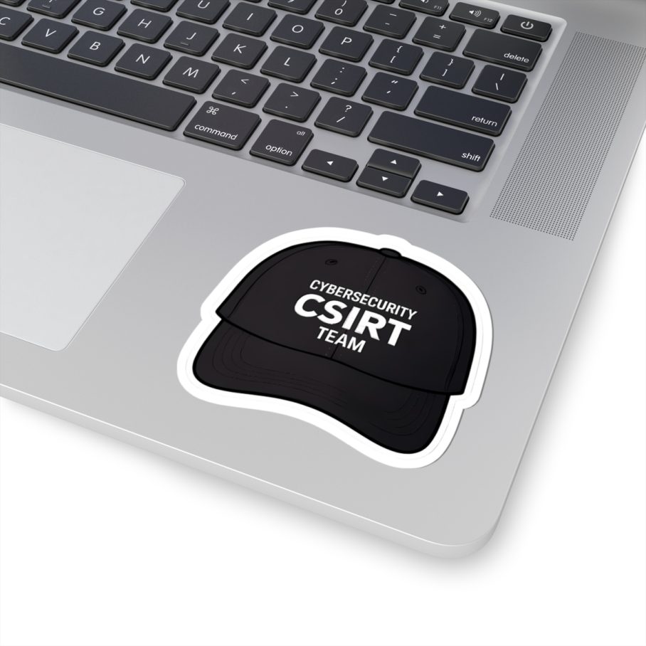 Cybersecurity CSIRT Team Cap Sticker