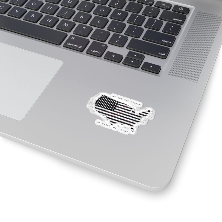 In Cyber We Trust Sticker