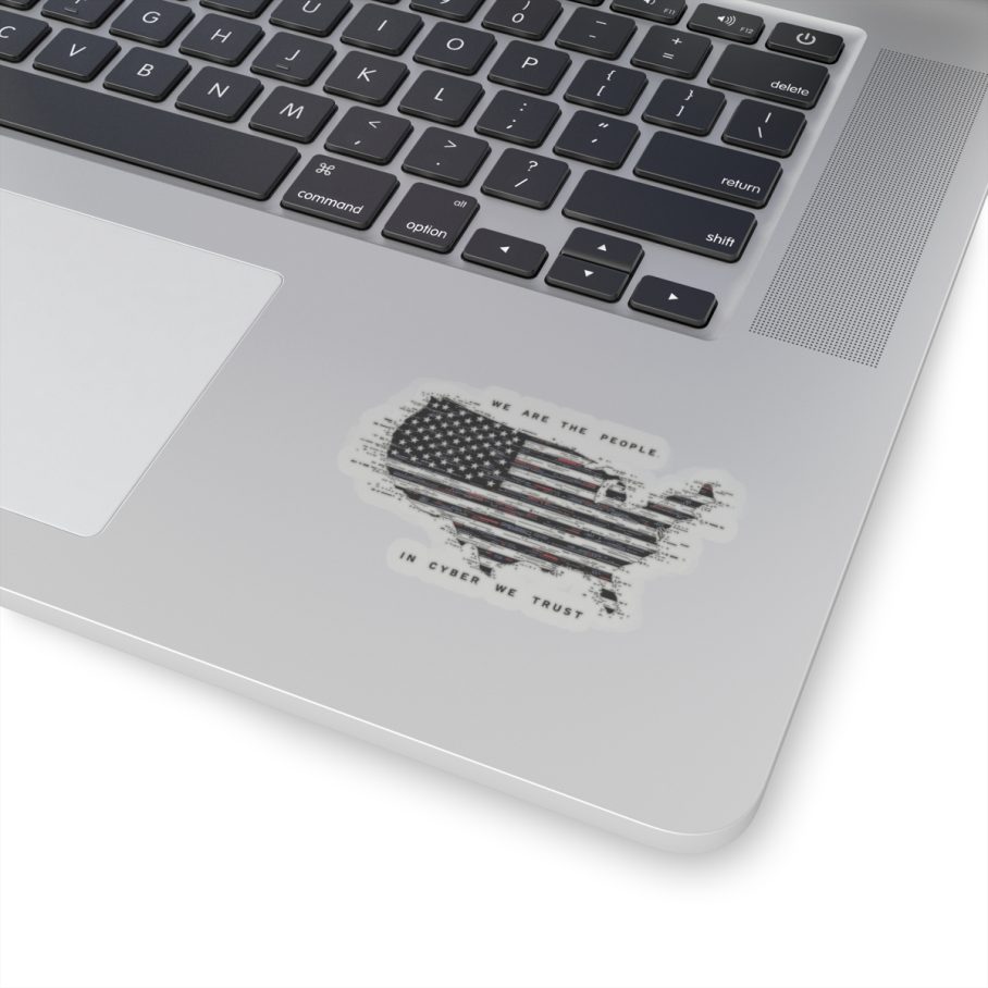In Cyber We Trust Sticker