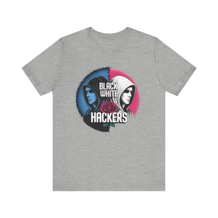 Black White Hackers D01 T-Shirt