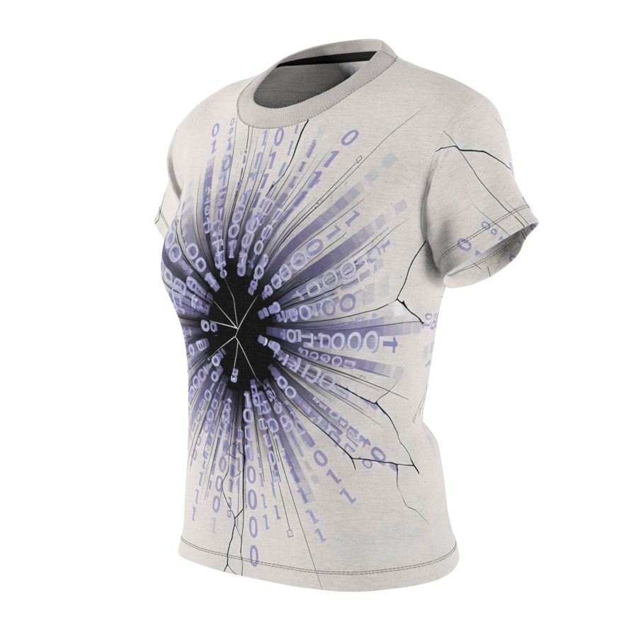The Black Hole Binary Artistic Women’s Tee