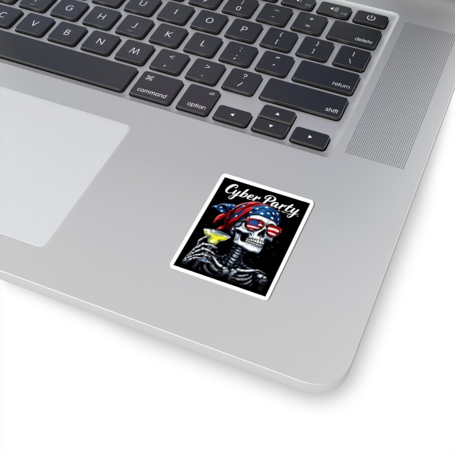 Cyber Party in the USA Sticker
