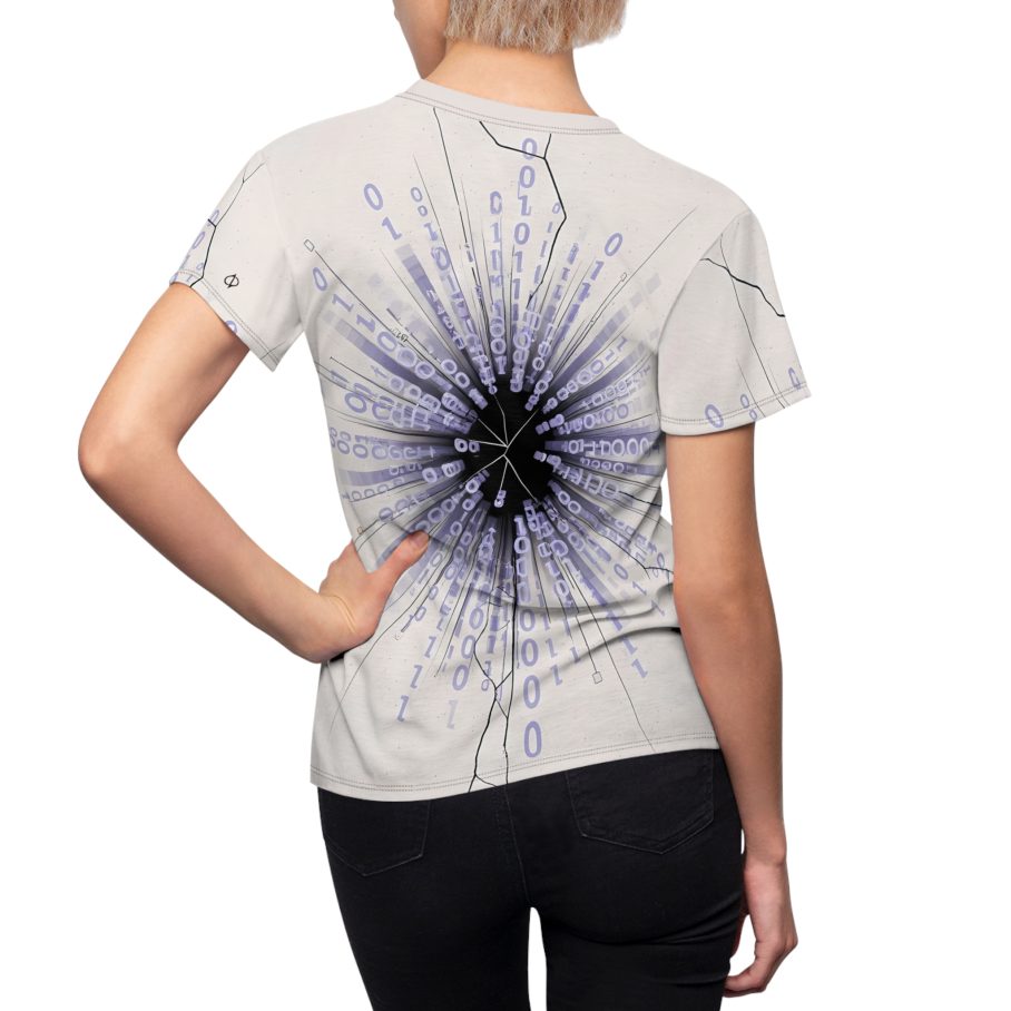 The Black Hole Binary Artistic Women’s Tee
