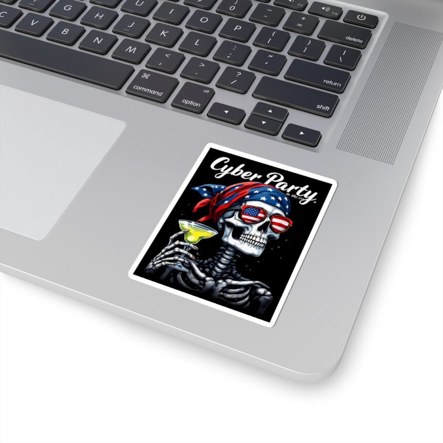 Cyber Party in the USA Sticker