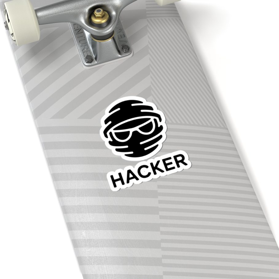 Black Hacker S01 Sticker