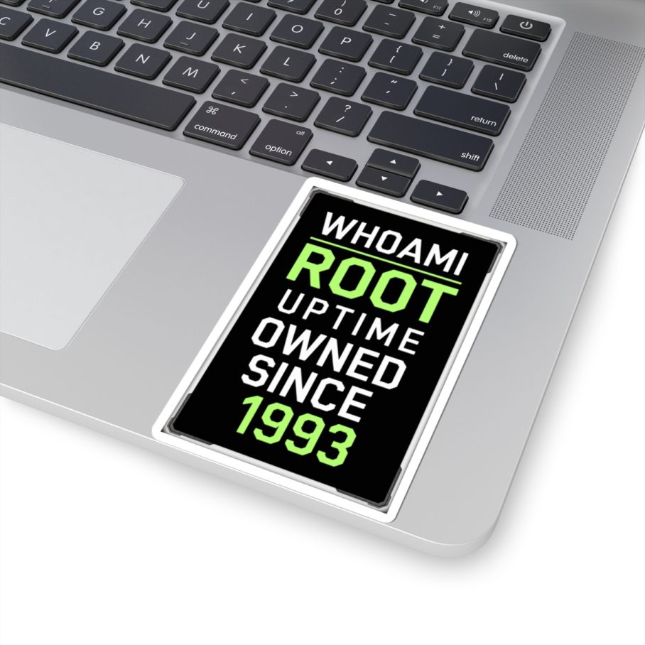 WhoAmI Root Sticker