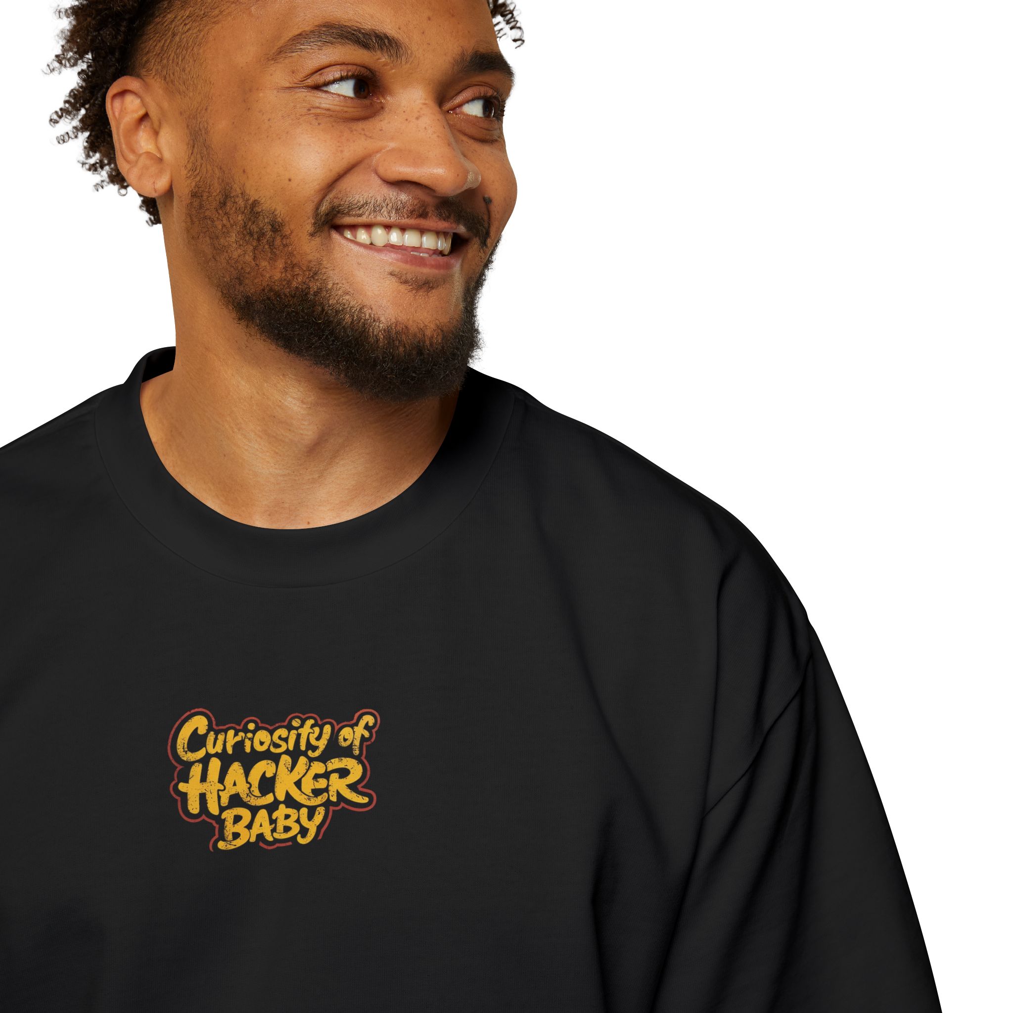 11998547139367128339_2048.jpeg Curiosity of Hacker Baby Oversized Tee