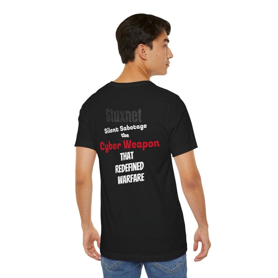 Stuxnet Silent Sabotage T-Shirt TYP035 – Back