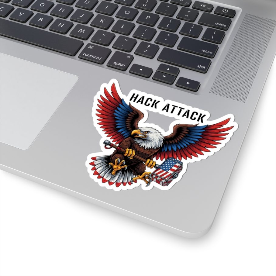 US Hack Attack Sticker