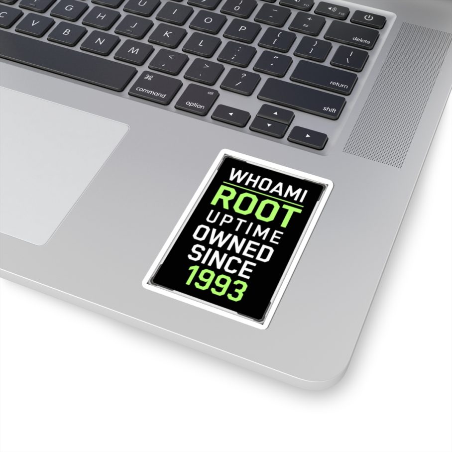 WhoAmI Root Sticker