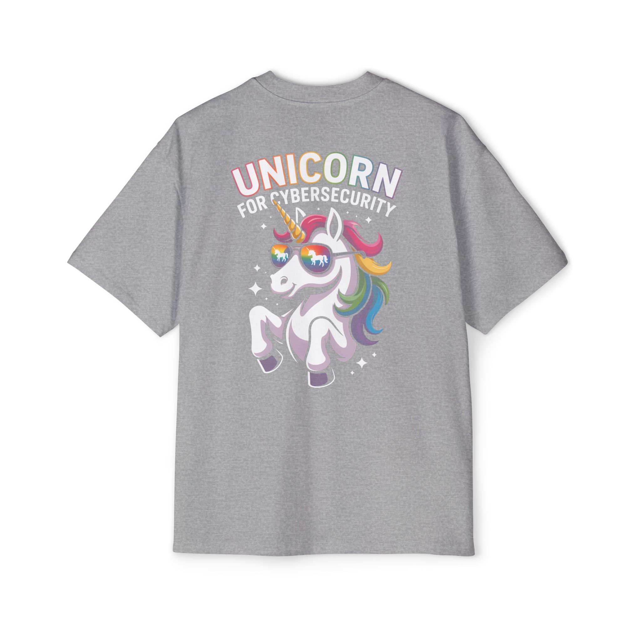 16075877686848873763_2048-3.jpeg Unicorn for Cybersecurity Oversized Tee