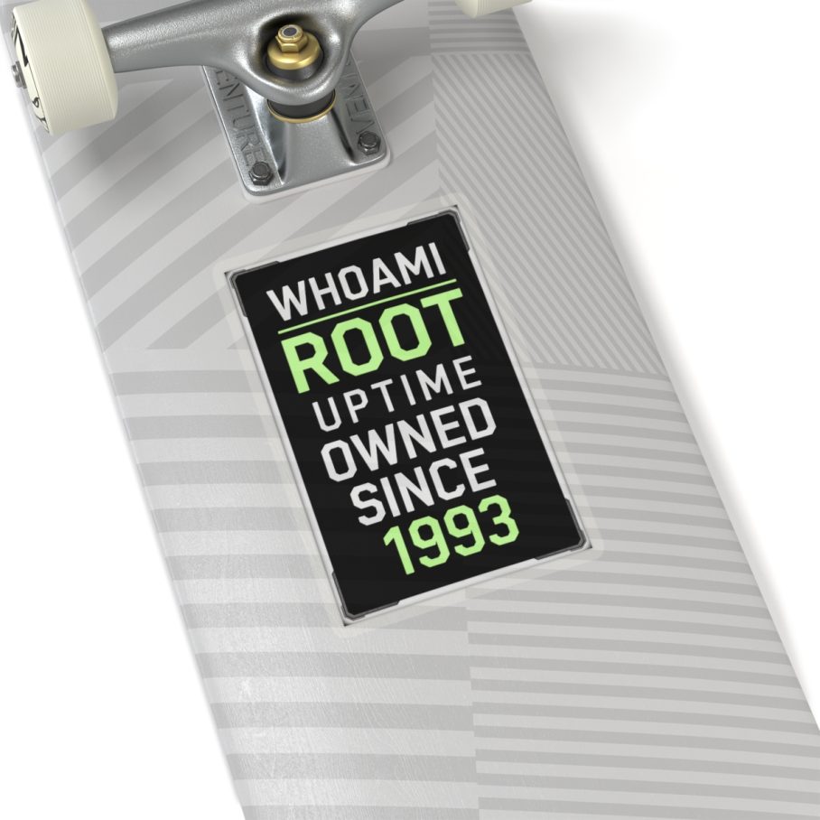 WhoAmI Root Sticker