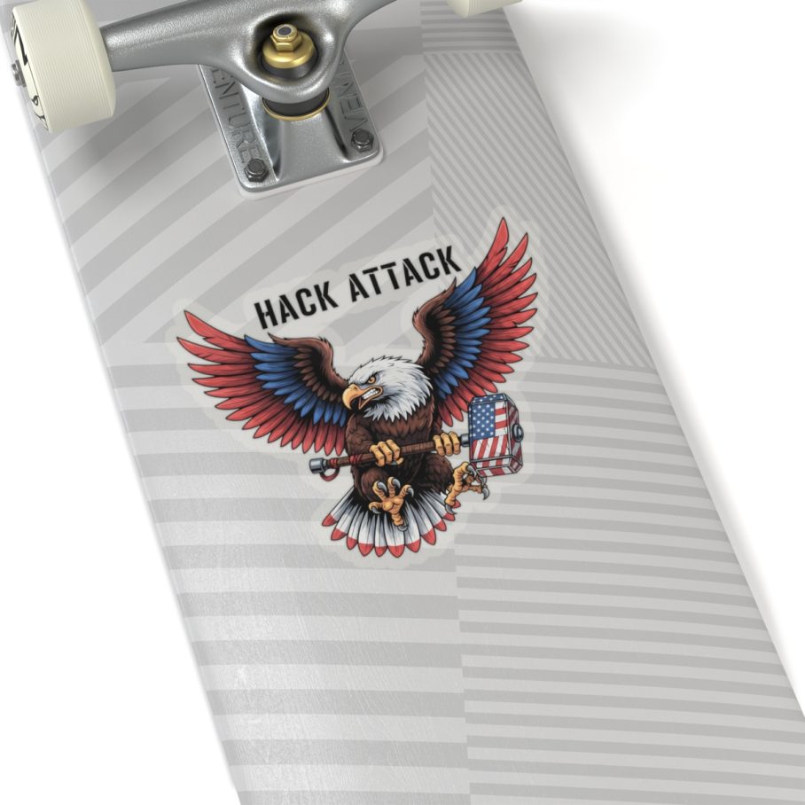 US Hack Attack Sticker