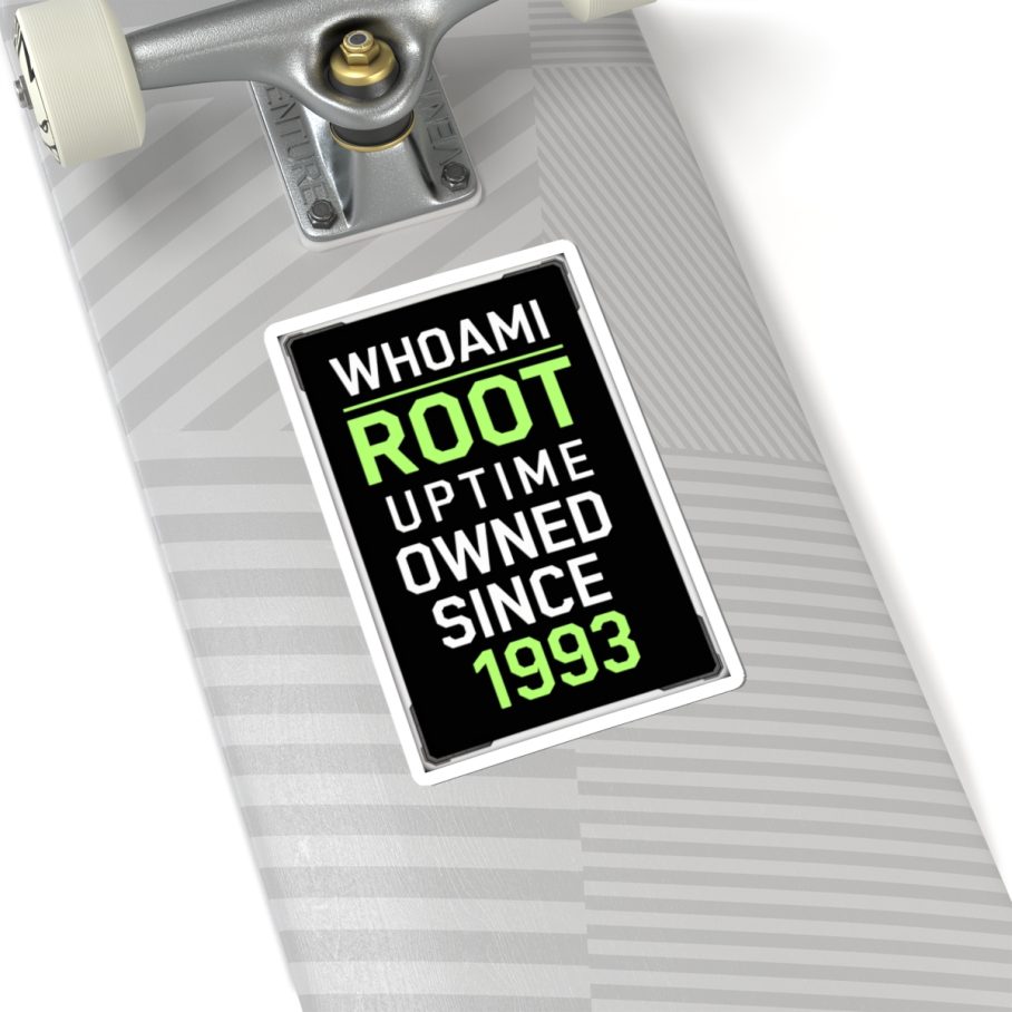 WhoAmI Root Sticker