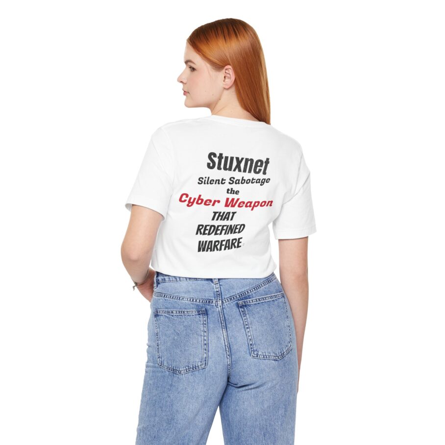 Stuxnet Silent Sabotage T-Shirt TYP035 – Back