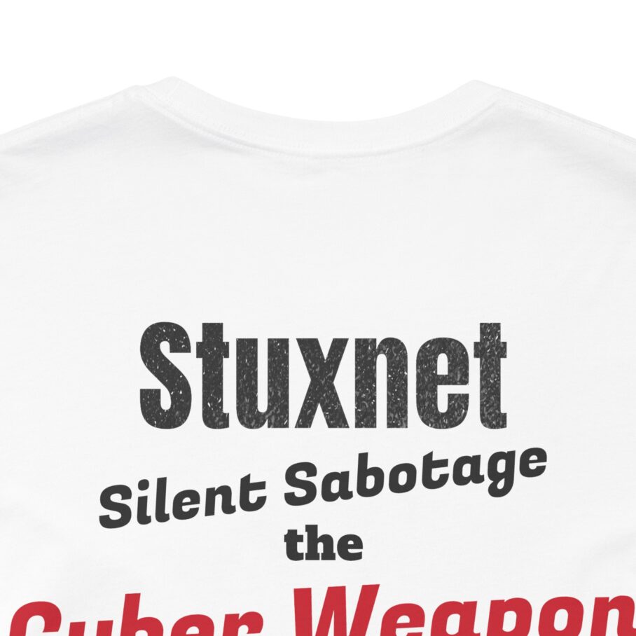 Stuxnet Silent Sabotage T-Shirt TYP035 – Back
