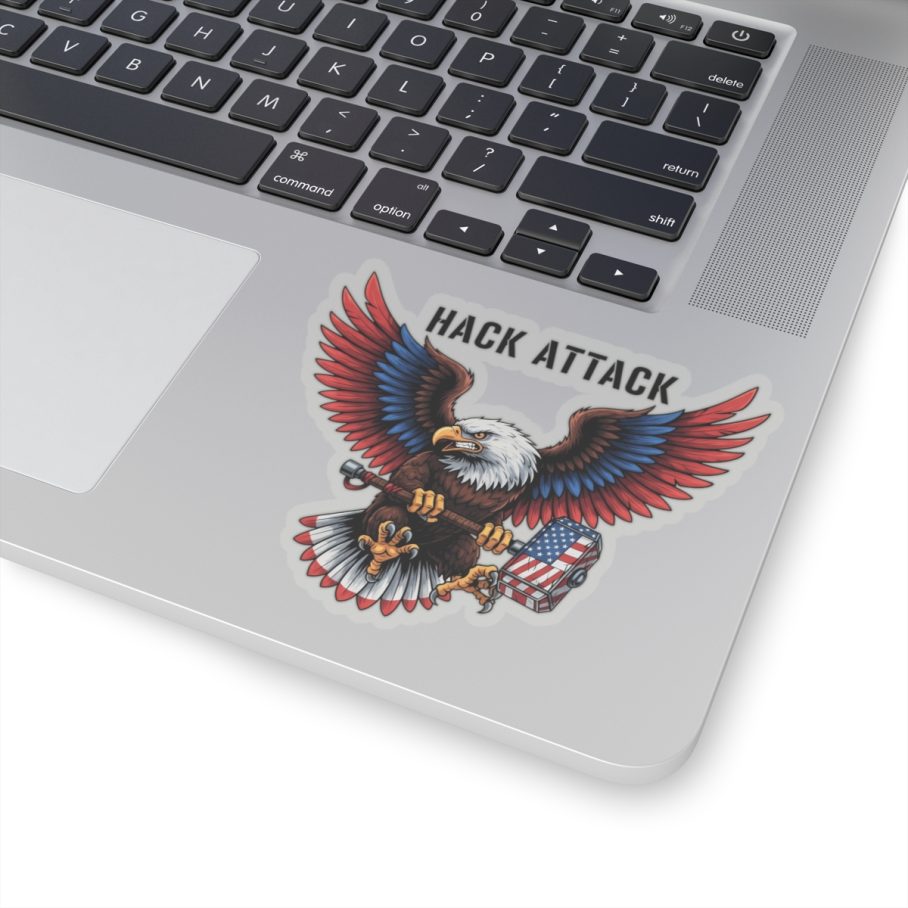 US Hack Attack Sticker
