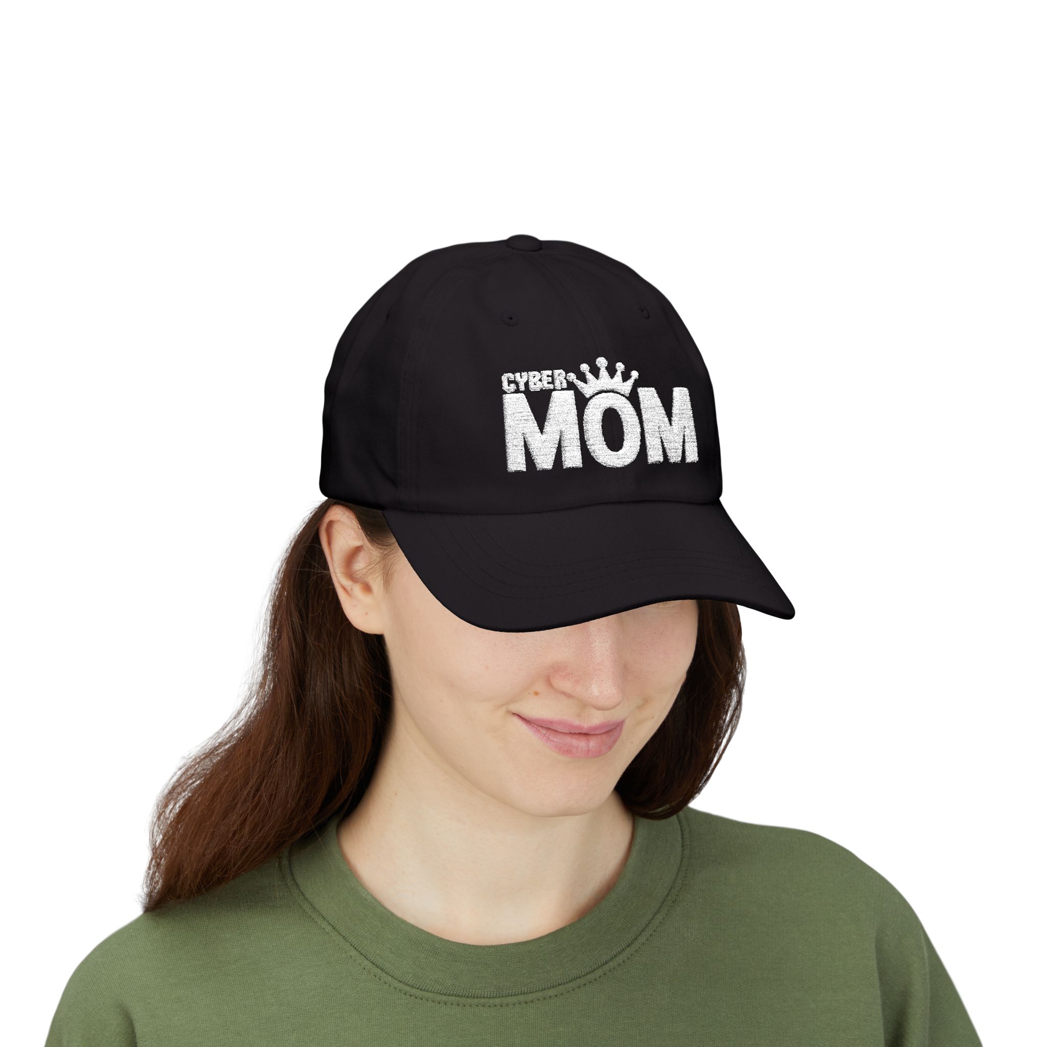 Embroidered Cyber MOM Cap
