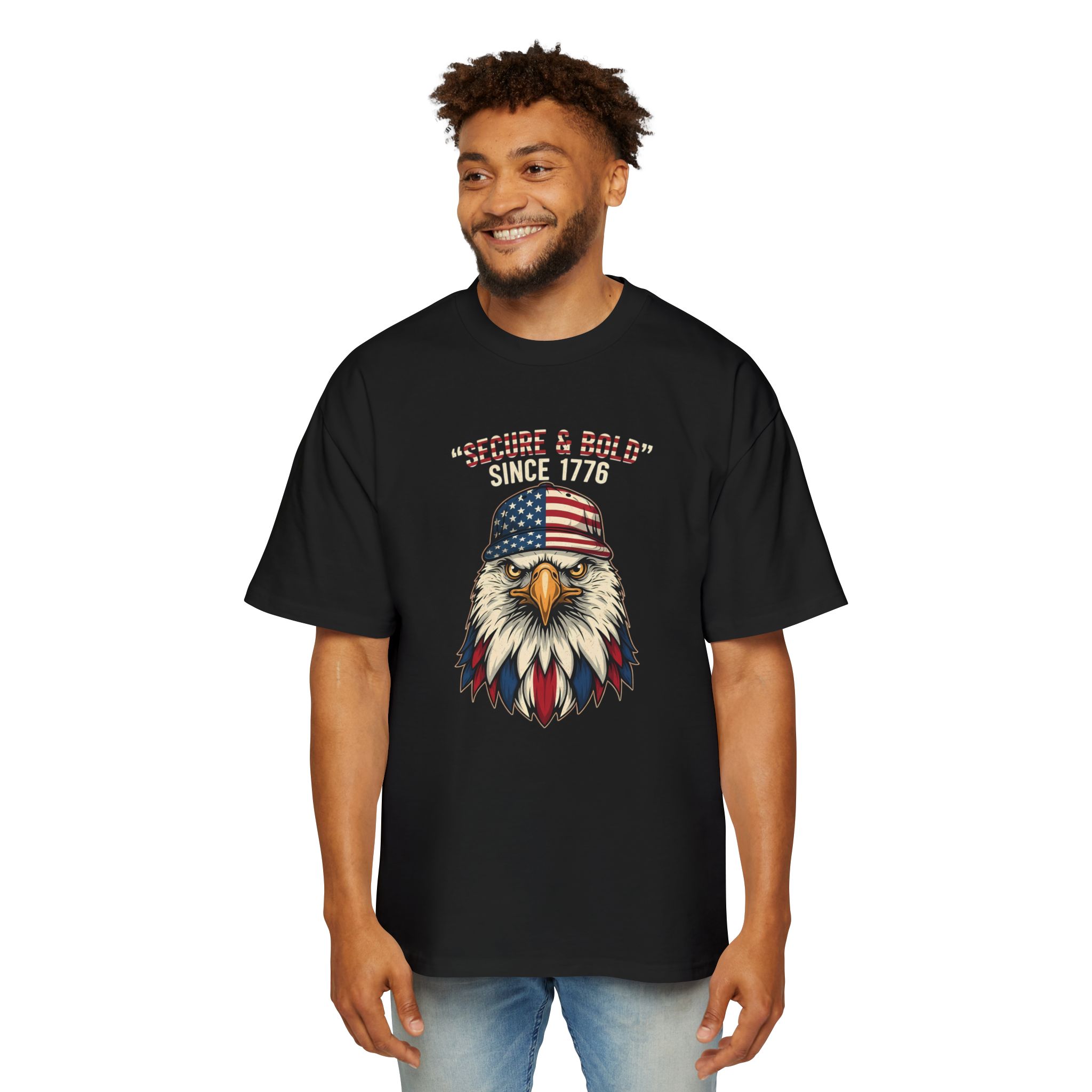 5634821850225858432_2048-1.jpeg Secure & Bold Since 1776 Oversized Tee