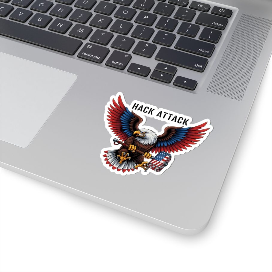 US Hack Attack Sticker