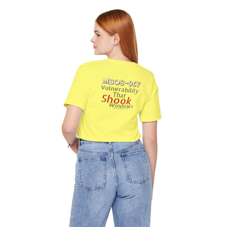 MS08-067 Shook Windows Systems T-Shirt
