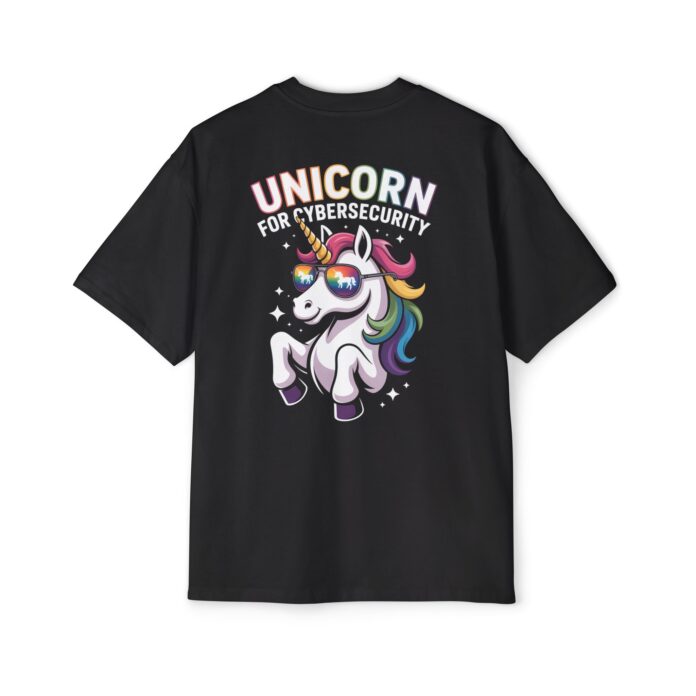 Unicorn for Cybersecurity Oversized Tee