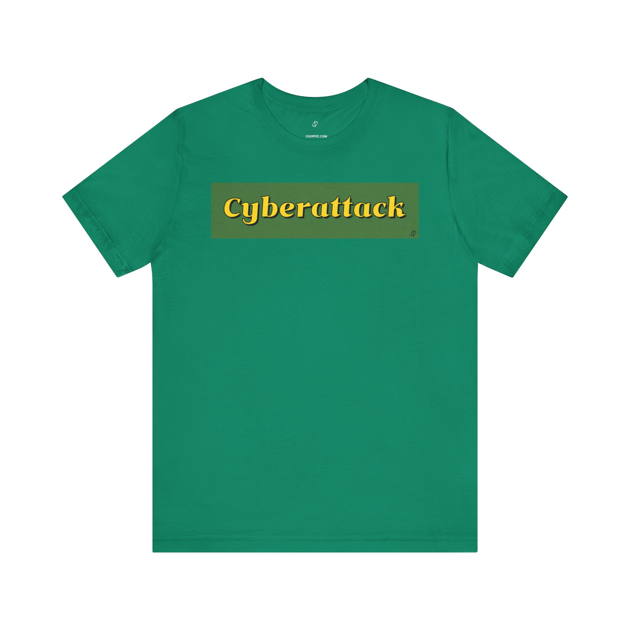 Cyberattack Green Sticker TYP030 T-Shirt