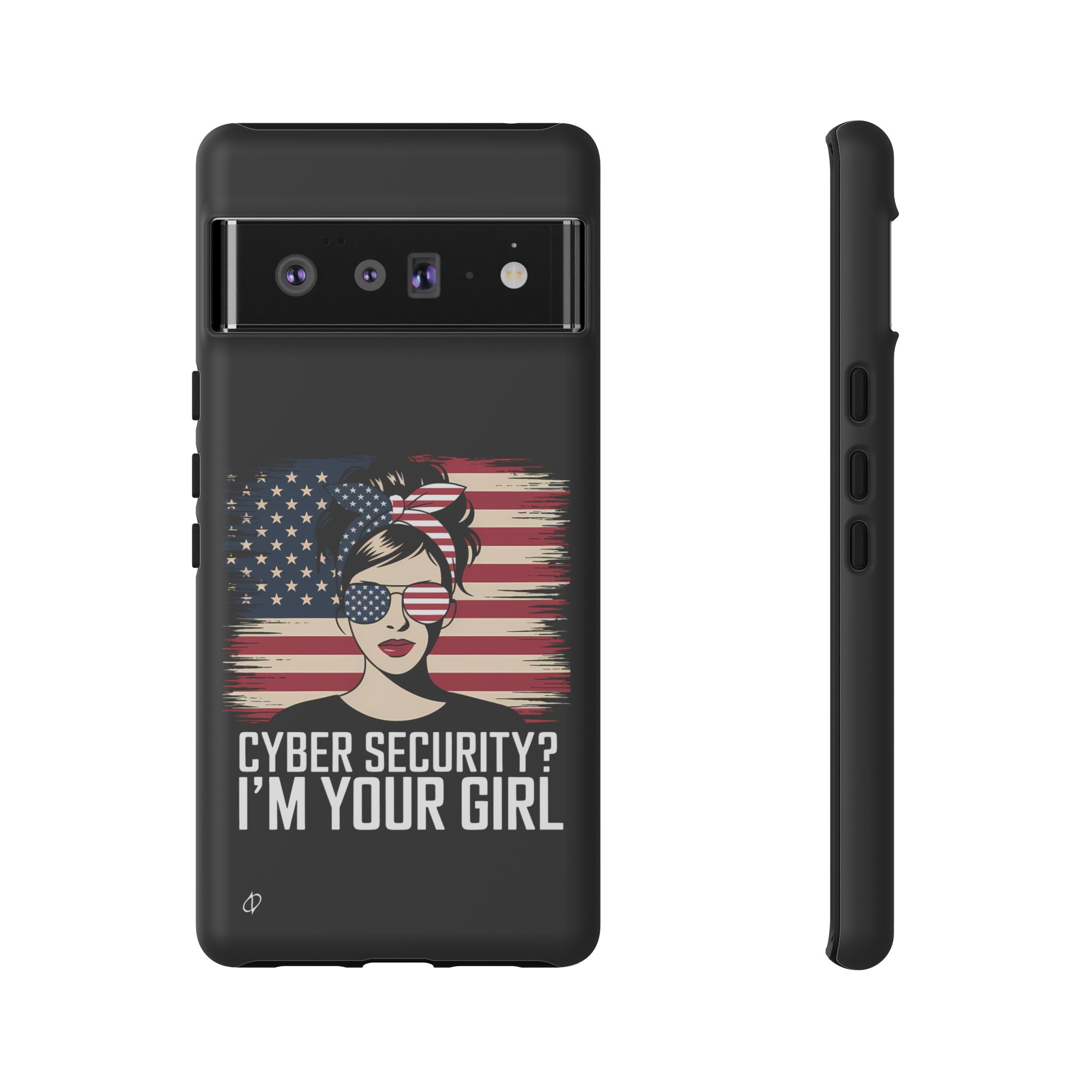 12124393057889436302_2048.jpeg Cyber Security I’m Your Girl Tough Phone Case