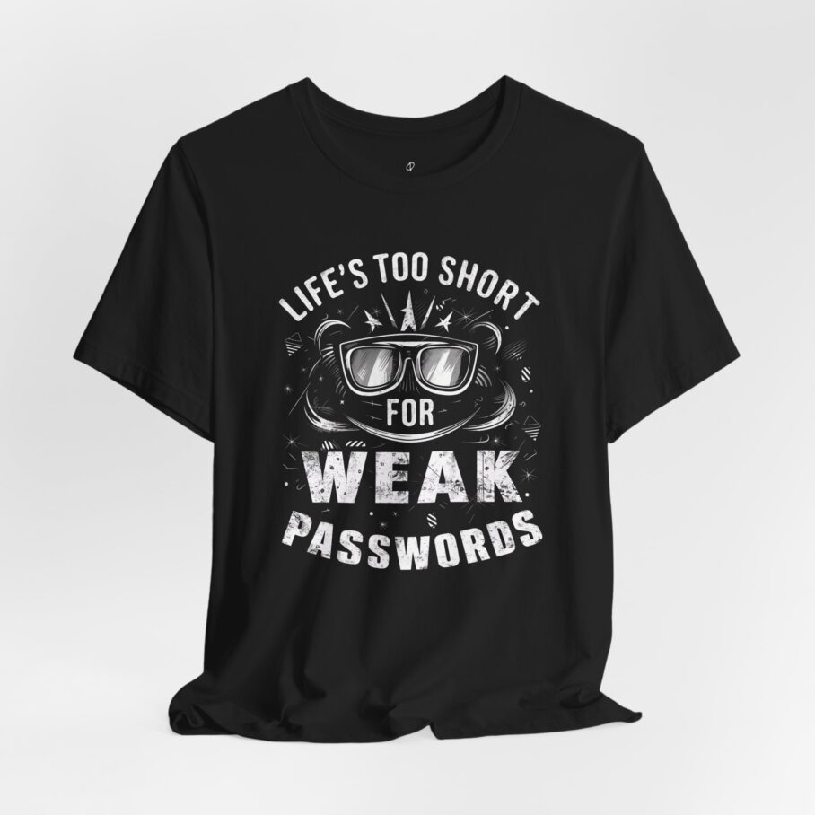 Life’s Too Short For Weak Passwords T-Shirt