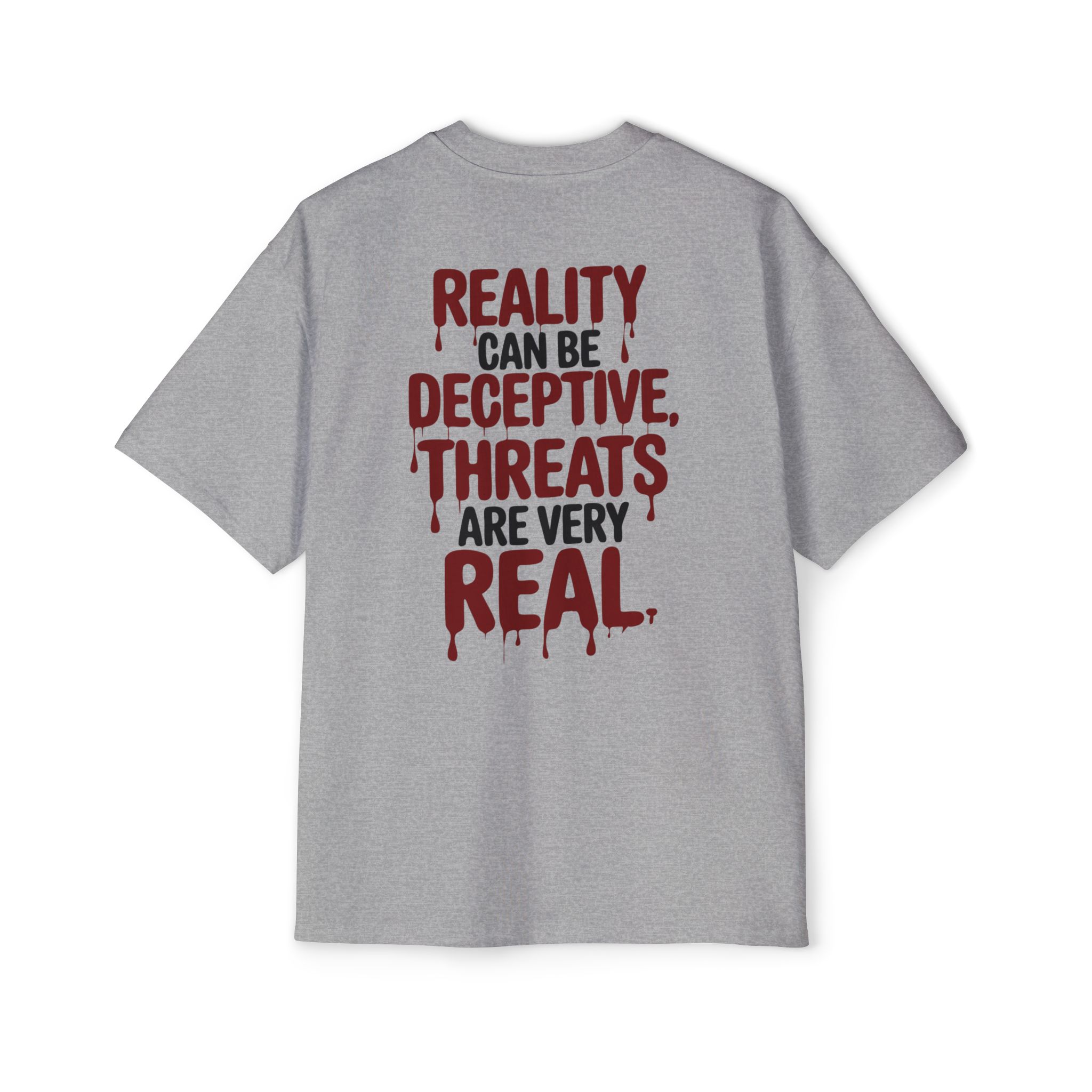 12429309185127886443_2048.jpeg Reality Can Be Deceptive Men’s Oversized Tee