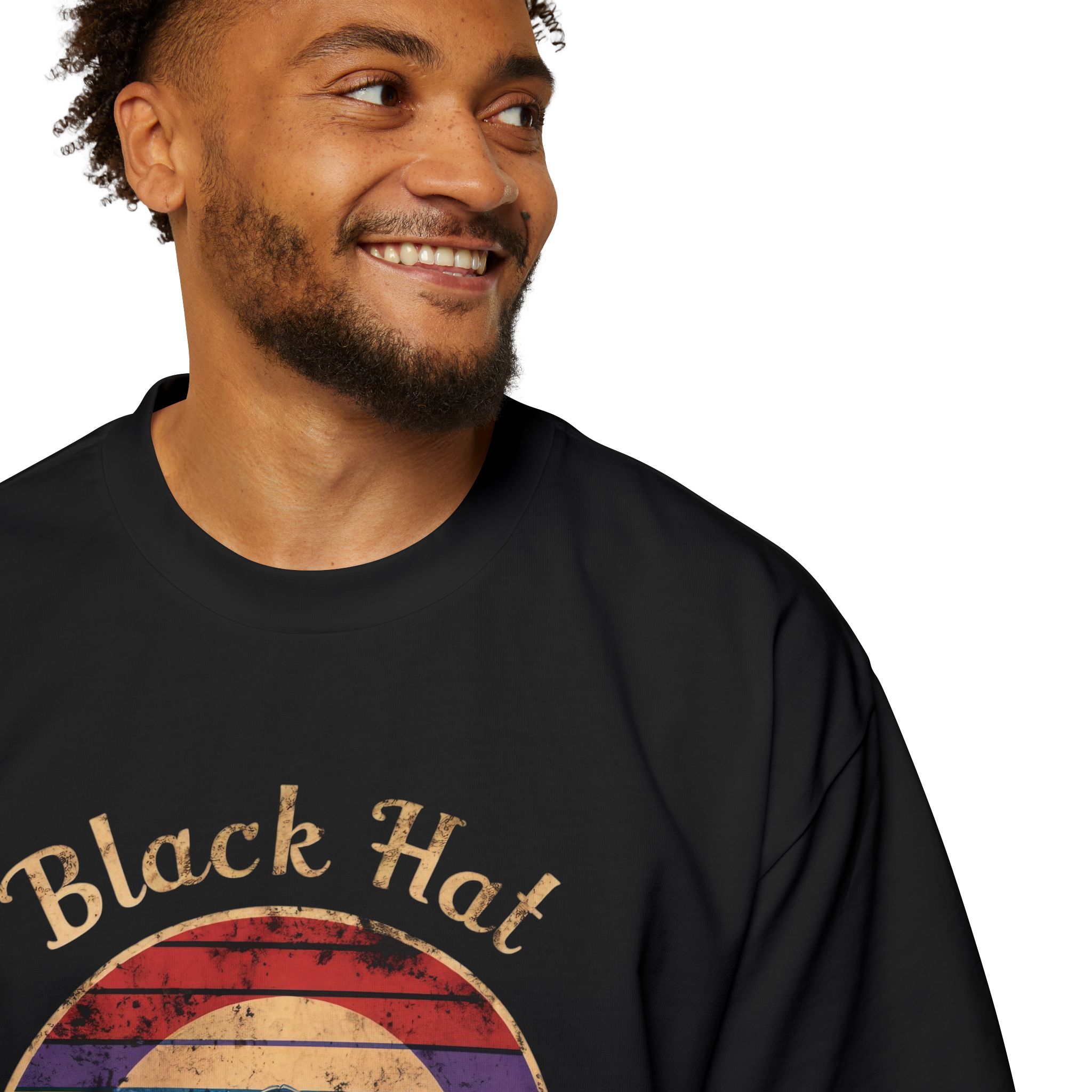 Black Hat – We Not Friends Oversized Tee
