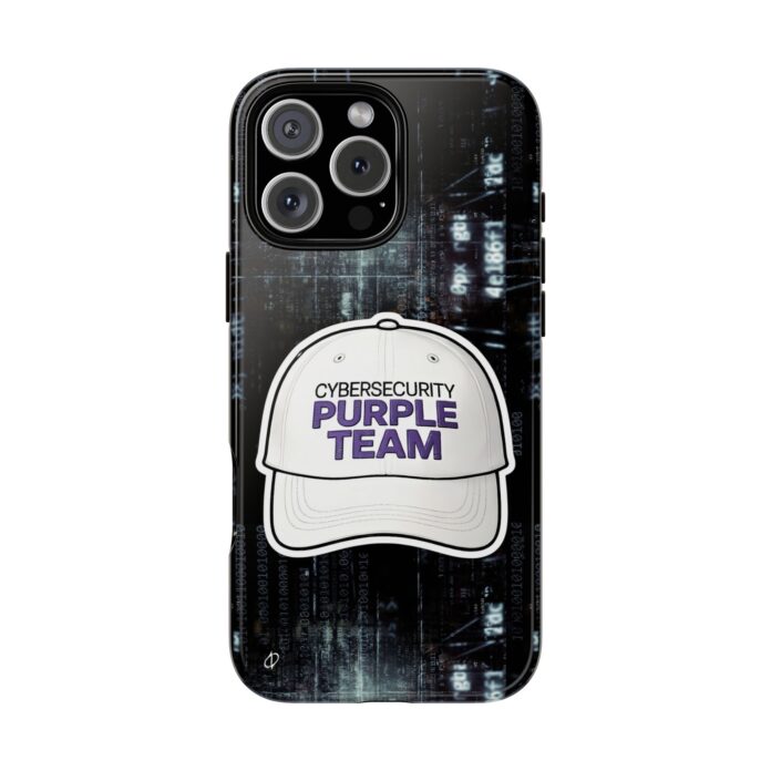 Cybersecurity Purple Team Tough Phone Case