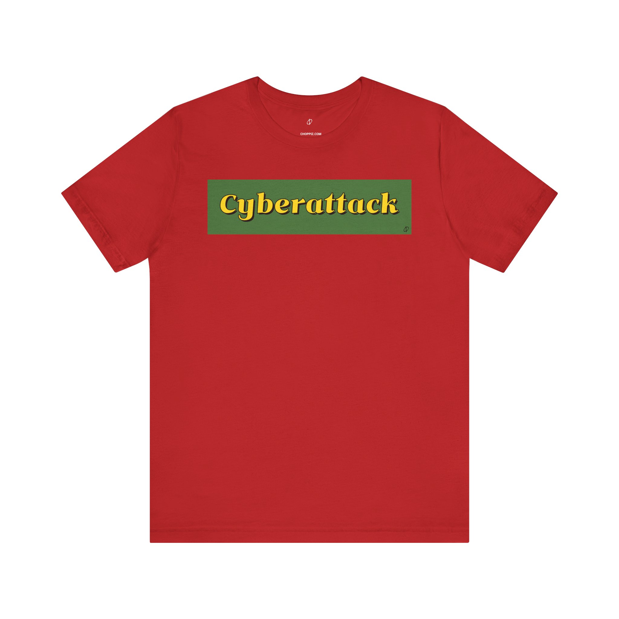 Cyberattack Green Sticker TYP030 T-Shirt
