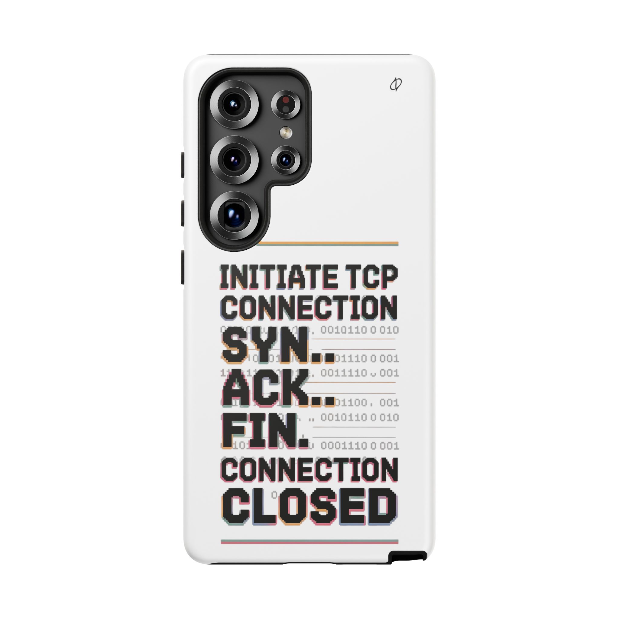 SYN ACK FIN Tough Phone Case