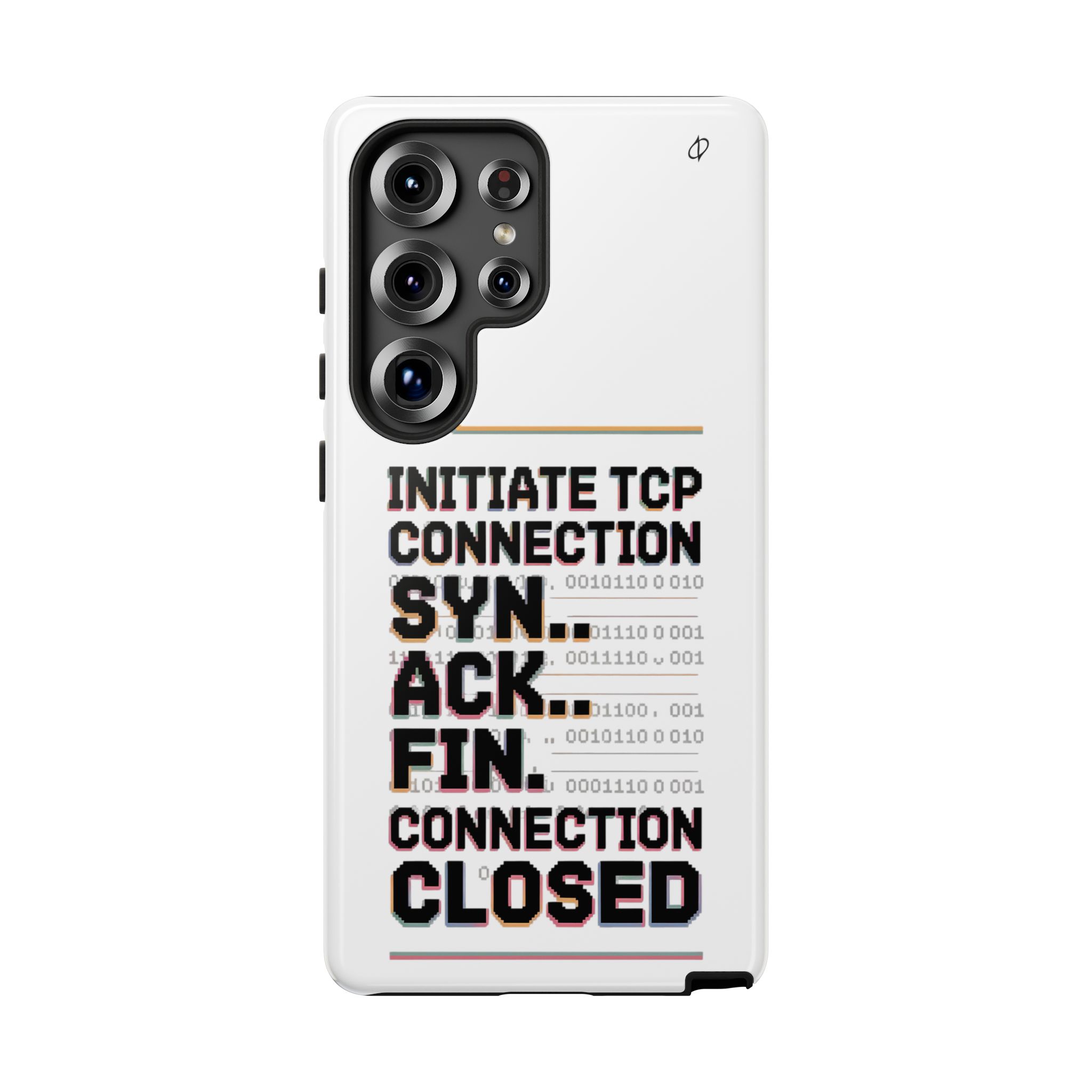 SYN ACK FIN Tough Phone Case