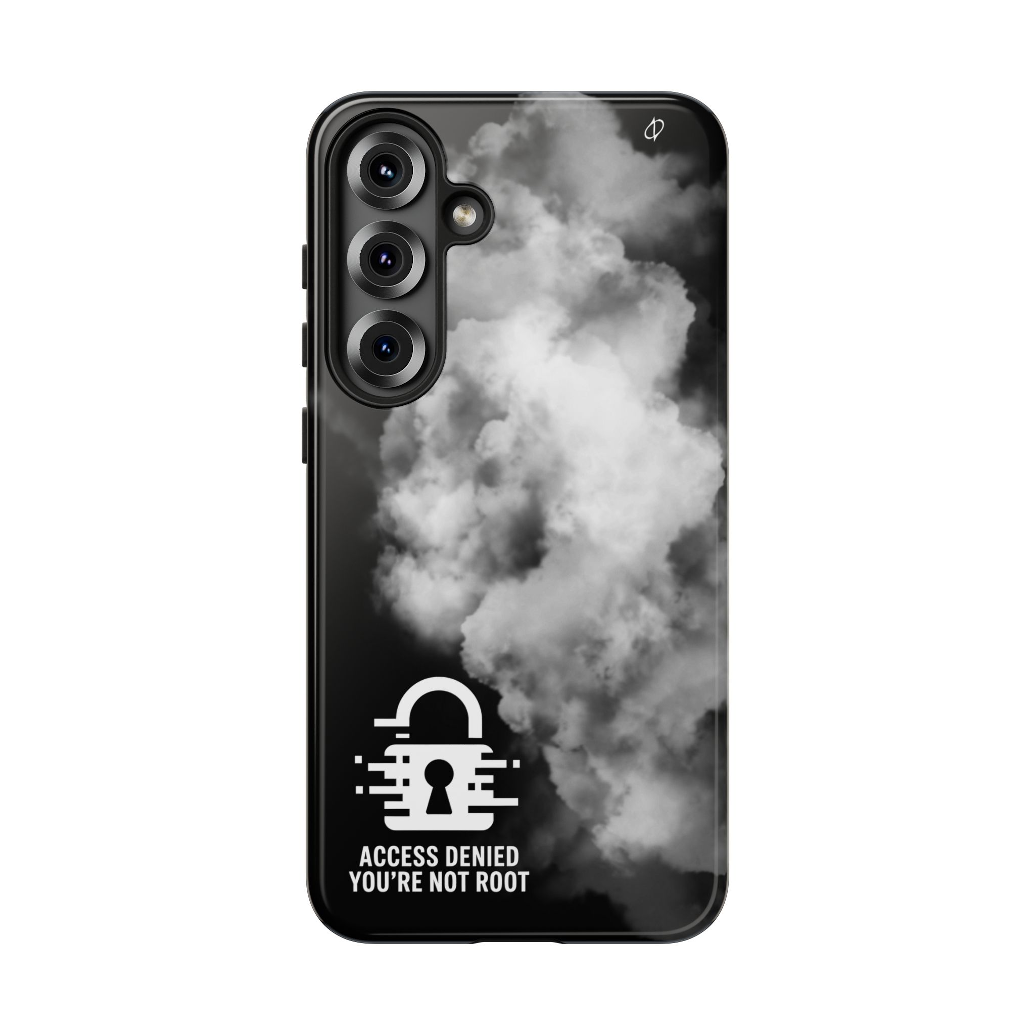15337596903376163158_2048.jpeg Access Denied You Are Not Root Tough Phone Case