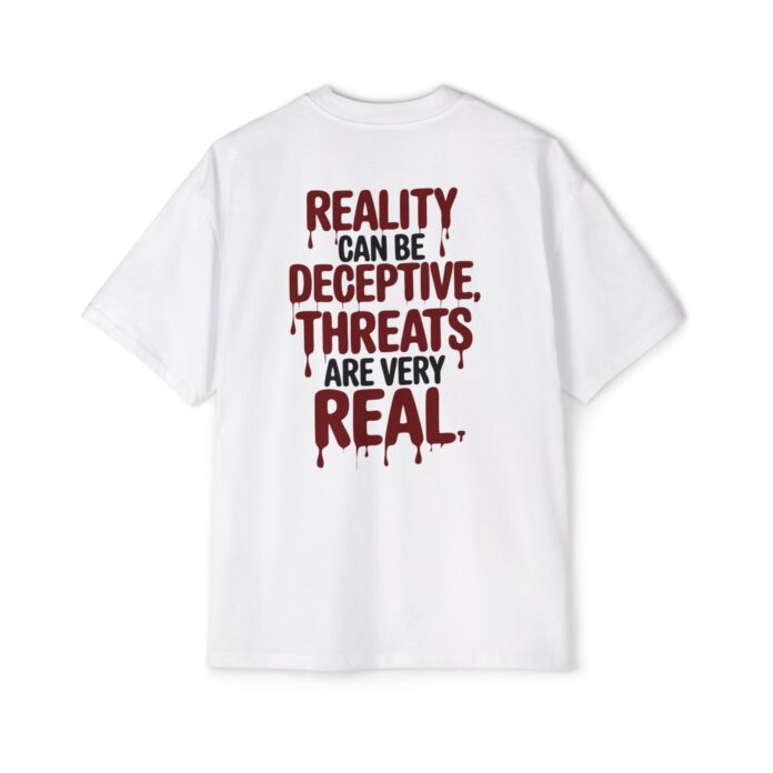 Reality Can Be Deceptive Men’s Oversized Tee