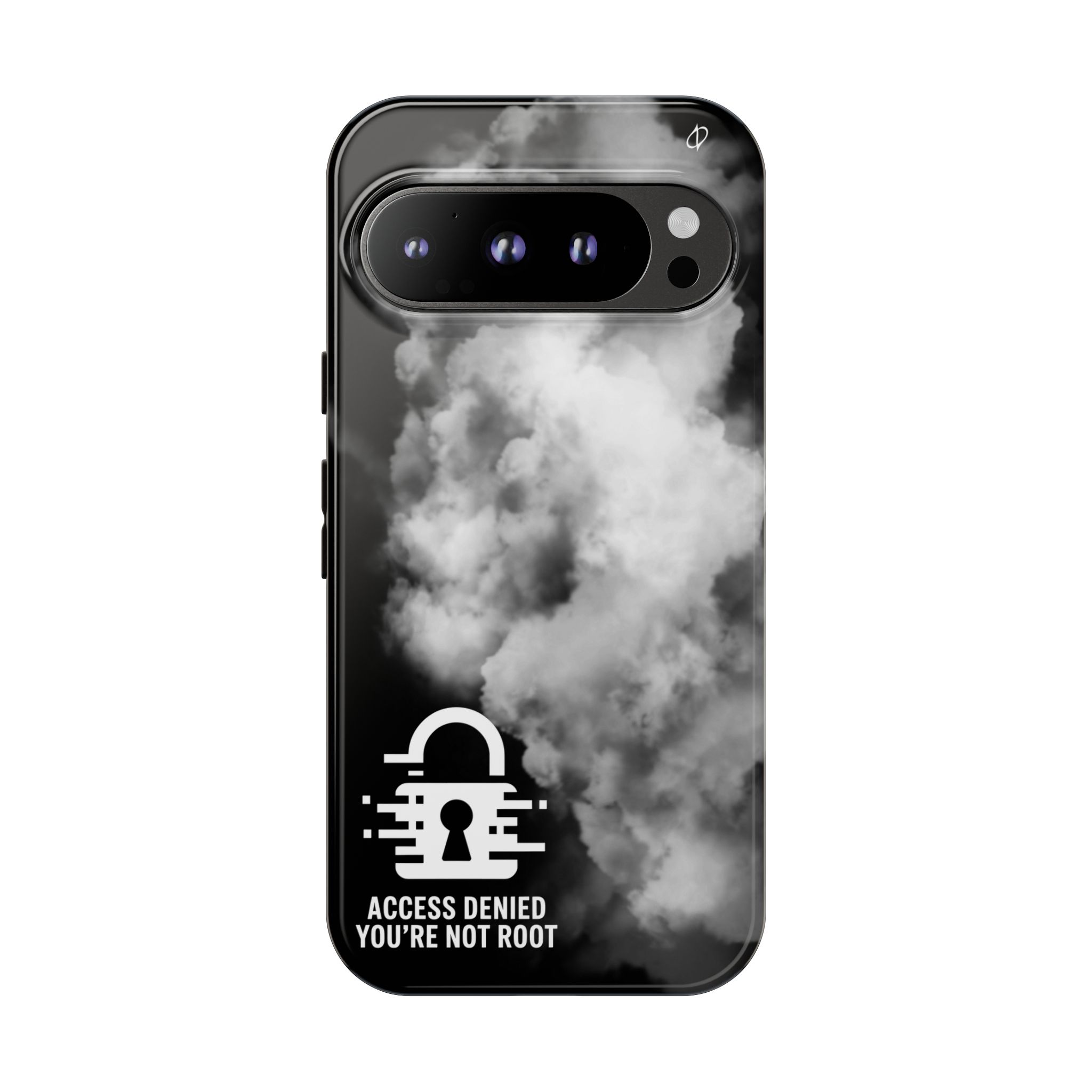 18058253227527520663_2048.jpeg Access Denied You Are Not Root Tough Phone Case