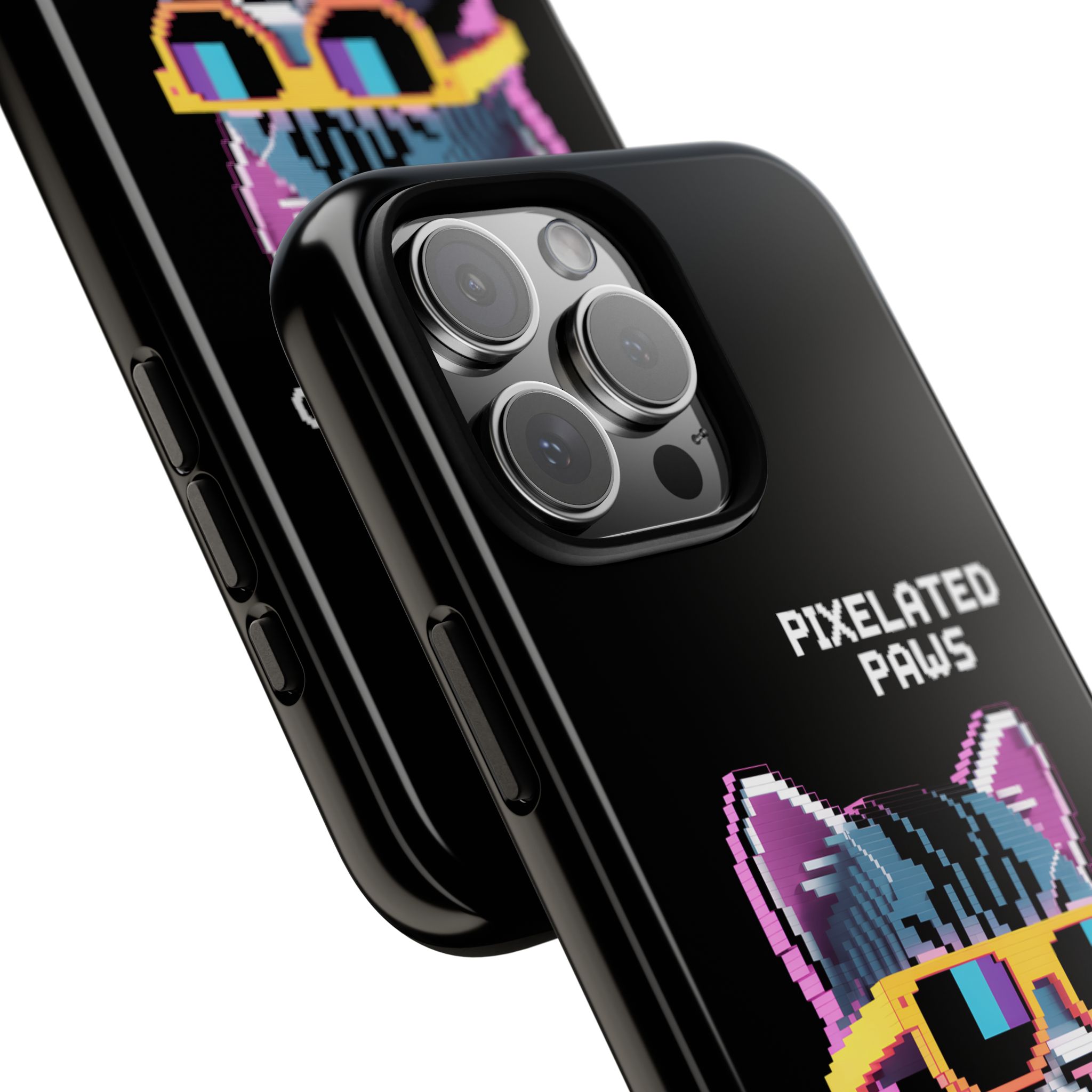 18427453943232441573_2048.jpeg Pixelated Paws Tough Phone Case