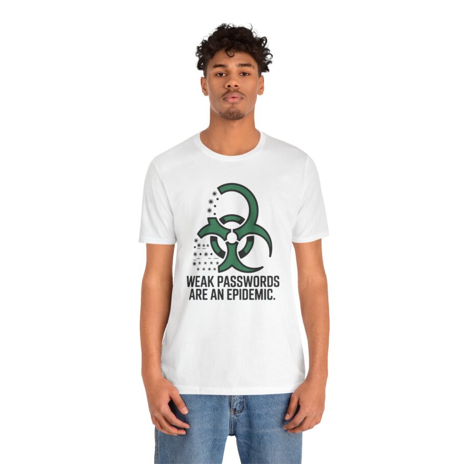 Weak Passwords Are an Epidemic T-Shirt